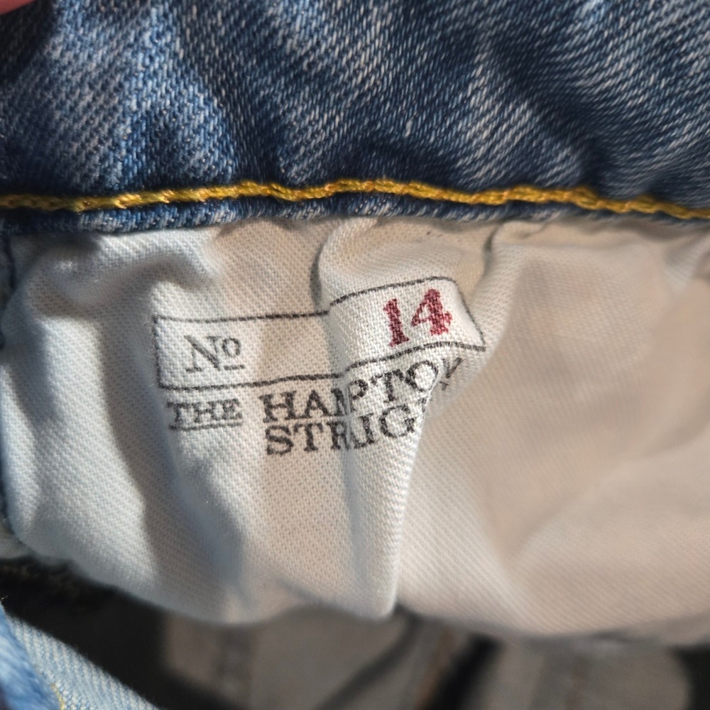 Polo Ralph Lauren Hampton Straight Jeans Light Wash Blue Denim Boys Size 14 - Picture 2 of 10